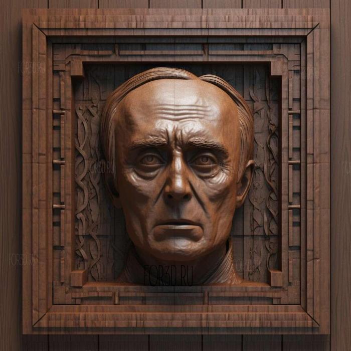 Hannibal Lecter 3 stl model for CNC